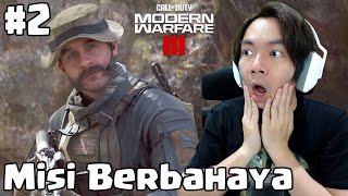 Misi Berbahaya Nih  Call Of Duty Modern Warfare 3 Indonesia  Part 2 [upl. by Georgia]