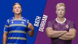 LIVE BUCS SUPER RUGBY 1819 Bath vs Durham [upl. by Arika]