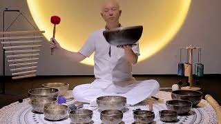 Tibetan Singing Bowl Meditation for Anxiety Management [upl. by Galligan]