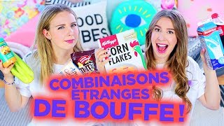 ON GOÛTE VOS COMBINAISONS ÉTRANGES DE BOUFFE  2e peau [upl. by Notirb]