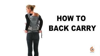 Ergo Back Carry  360  Ergobaby [upl. by Bart]