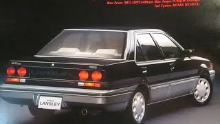 1986（昭和61年）日産ラングレーN13型 NISSAN LANGLEY typeN13 [upl. by Graner556]