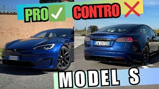 Lei non accetta lezioni Tesla Model S 2024 Dual Motor  PRO 🟢 e CONTRO ❌ [upl. by Ellivro667]