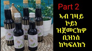 ኣብ ገዛይ ኮይነ ዝጀመርክዎ ቢዝነስ ከካፍለክን [upl. by Nnylak]