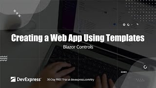 Creating a Blazor Web App Using DevExpress Templates NET 8 [upl. by Emelia]