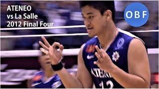 Ateneo vs La Salle Final Four UAAP Season 75 2012 [upl. by Gronseth]