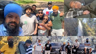 Eve Karde ne Punjabi Chobbar Melbourne Australia Vich Camping BINDAREE FALLS CAMPING [upl. by Oeht284]