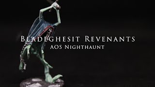 How I Paint A Nighthaunt Bladegheist Revenant [upl. by Dilan]