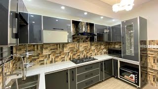 Modular Kitchen Design Ideas 2024 Modern Kitchen CabinetsModern Kitchen Interior Design  SKILLMAN [upl. by Rellia]