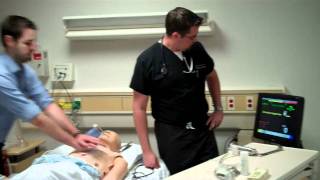 UNMC resuscitation simulation with emergency medicine resident [upl. by Dionysus]