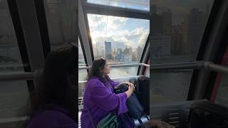 Tram experience at Roosevelt Island newyork travel usatravel [upl. by Curnin]