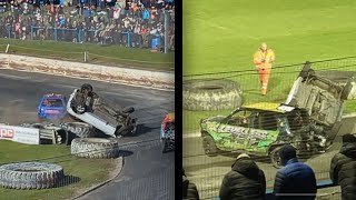 Cowdenbeath Crash Compilation Banger World Cup 2024 Meeting [upl. by Atikel585]