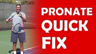 Pronation Quick Fix Tip  PRONATION [upl. by Antipus]