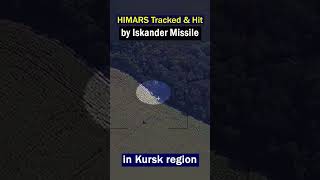 HIMARS Targeted and Neutralized by Iskander Missile [upl. by Arodnahs]