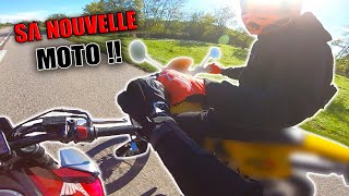 ON VA CHERCHER SA NOUVELLE MOTO  🥰 [upl. by Notnil928]