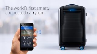 Bluesmart  The Worlds First Smart Connected Carryon Suitcase [upl. by Ylrahc]