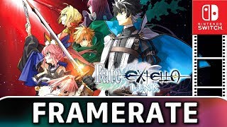 FateExtella Link  FRAMERATE Docked amp Handheld on Switch [upl. by Anyal592]