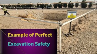 Aramco Safety  Excavation Safety  ProSafety  Benching Shoring Sloping  Armaco Safety officer [upl. by Yesrej]