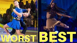 Mackenzie Zieglers Dancing With The Stars Dances RANKED [upl. by Raknahs]