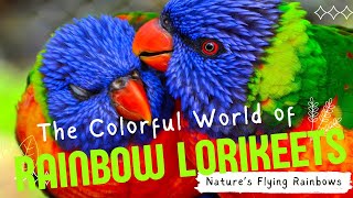 The Vibrant World of Rainbow Lorikeets Natures Living Rainbows [upl. by Rezal537]