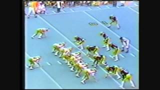 1977 19 Iowa State at Iowa Highlights [upl. by Anelliw371]