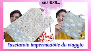 idea regalo bambini FASCIATOIO da viaggio IMPERMEABILE tutti i trucchetti Tutorial susi689 [upl. by Inot]