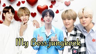 My Boss jungkook 💘 taekook love story hindi dubbed ep And  vminkook [upl. by Pan]