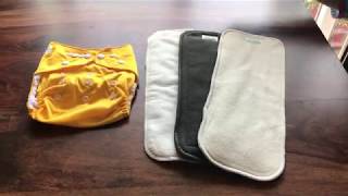 What is a pocket diaper and the different inserts that can be used with it [upl. by Margarethe]