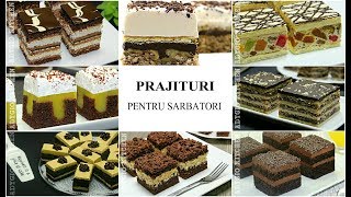 Prajituri de casa pentru sarbatori  Top 8 cele mai bune prajituri [upl. by Glenna846]