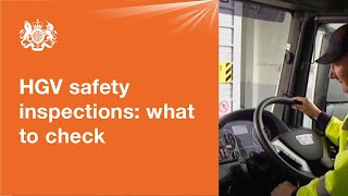 HGV safety inspections what to check [upl. by Zared]