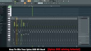 How to mix your spinz 808 hit hardSpinz 808 mixing tutorial🔥 [upl. by Melissa]