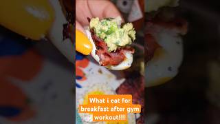 What I eat for breakfast after gym workout weightloss [upl. by Arty]