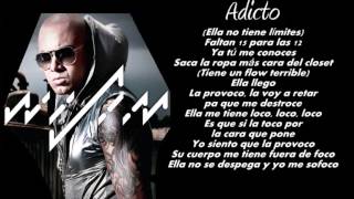 Wisin  Adicto Letra Lyrics ★Reggaeton 2014★ El Regreso del Sobreviviente [upl. by Lotz]