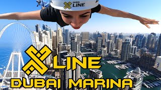 XLINE Dubai Zipline 2021 [upl. by Dutchman]