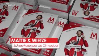 Scheurkalender de Qmusical  Mattie amp Wietze  Qmusic [upl. by Patrizia]