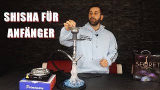 SHISHA AUFBAU FÜR ANFÄNGER  Die ersten Steps beim auspacken [upl. by Ardnohsal200]