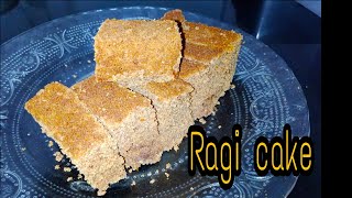 റാഗി കേക്ക് ragi cake without oven in Malayalam [upl. by Enrique]