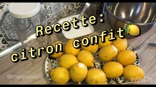 CITRON CONFIT AU PIMENT ROUGE ILE DE LA REUNION [upl. by Eilyab]