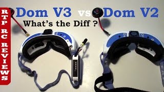 RC Reviews Fat Shark Dominator V3 vs Dominator V2 Whats the difference [upl. by Nalyr]