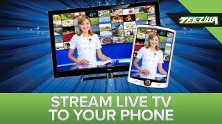 Stream TV To Your Android Phone Remote Media Center Live TV or Slingbox [upl. by Naujak]