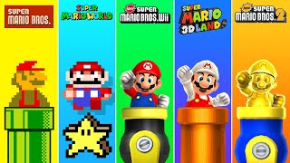 Evolution of Warp Zones in Super Mario Games 19852022 [upl. by Landan908]