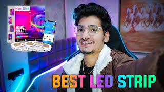 Best RGBIC LED Strip By NeonBlink  RGB IC LED Strip With Music Sync amp 140 Effects India [upl. by Hogg]