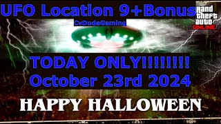 GTA Online UFO Location 9  Bonus 102324 TODAY ONLY [upl. by Wootan]