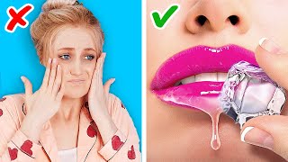 COOL BEAUTY HACKS YOU NEED TO TRY  Genius Girly Tricks by 123 Go Gold [upl. by Sialac939]