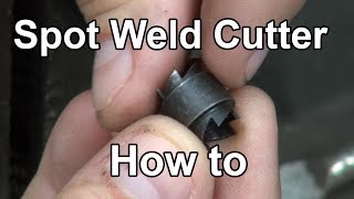 Spot Weld Cutter HowTo WoodWard Fab Tools [upl. by Burman]