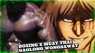 COMPLETE GAOLANG WONGSAWAT WORKOUT BOXING x MUAY THAI KENGAN ASHURA TRAINING MOTIVATION [upl. by Sasnett773]