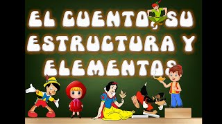 EL CUENTO ESTRUCTURA Y ELEMENTOS [upl. by Alleda300]