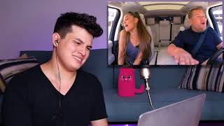 Vocal Coach Reaction to Ariana Grandes Carpool Karaoke [upl. by Ettennad]