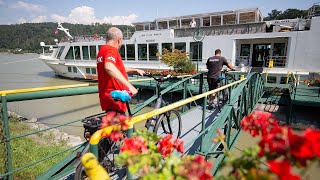 Donauwalzer Rad  Schiff mit MS Fortuna [upl. by Herculie]