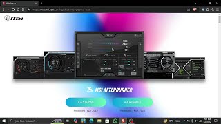 HOW TO DOWNLOAD AND INSTALL MSI AFTERBURNER FOR OVER CLOCKING SAFELY AND EASILY AND TO MAXIMIZE FPS [upl. by Photina622]